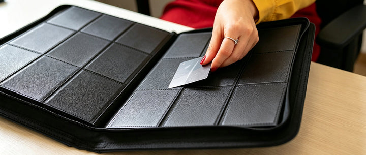 Why I Chose a Semi-Smooth Matte PU Finish for Our Blank TCG Binders